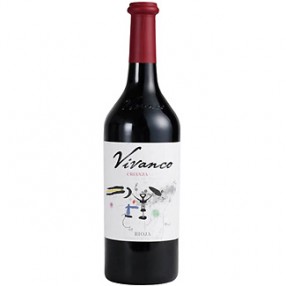 Vino tinto crianza D.O Rioja VIVANCO botella 75 cl